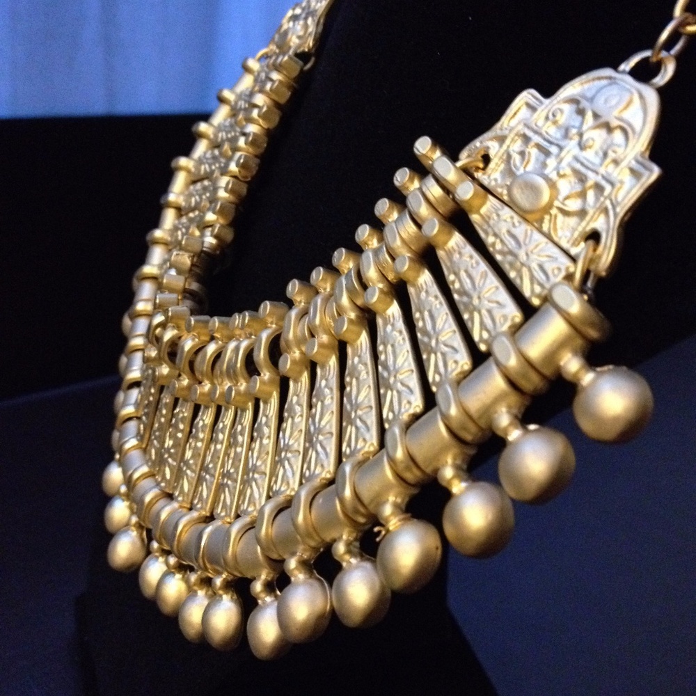 TRIBAL Statement Necklace (in Gold or Silver)